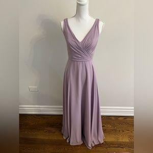 Brideside Lavendar Purple Bridesmaid Dress Size 4